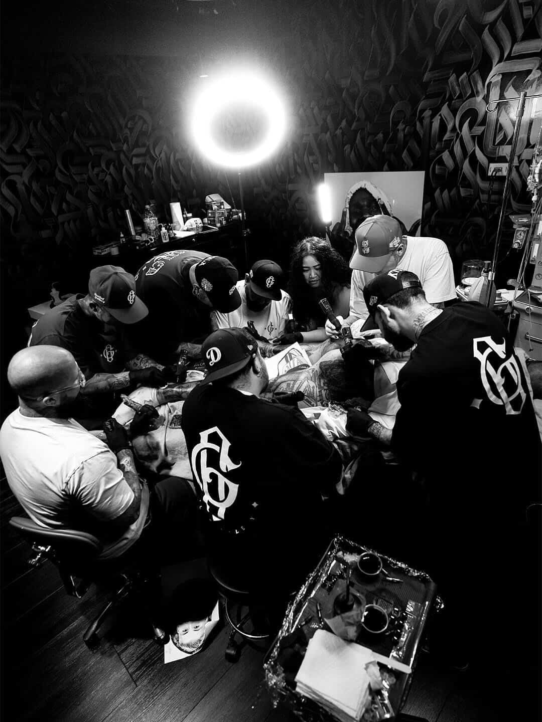 Tyson McGuffin tattoos: Inline genuine tattoo photograph