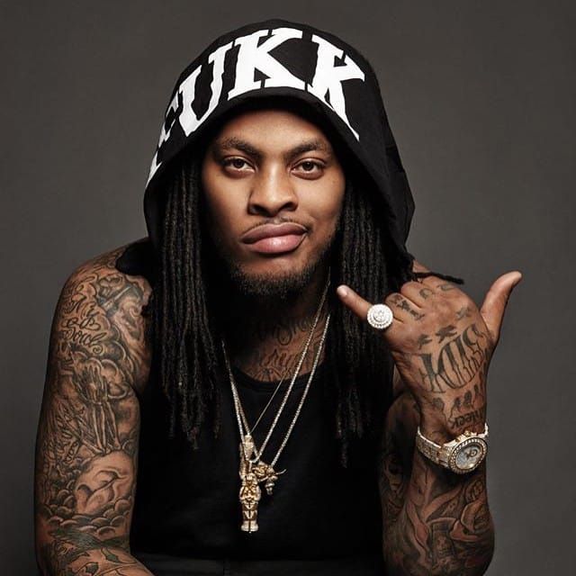 Waka Flocka Flame arm tattoos