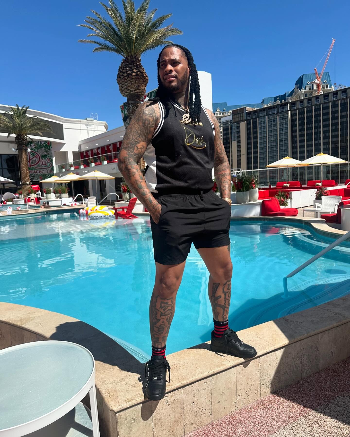 Waka Flocka Flame full body tattoos