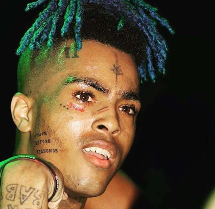 XXXTentacion Death Before Dishonor tattoo