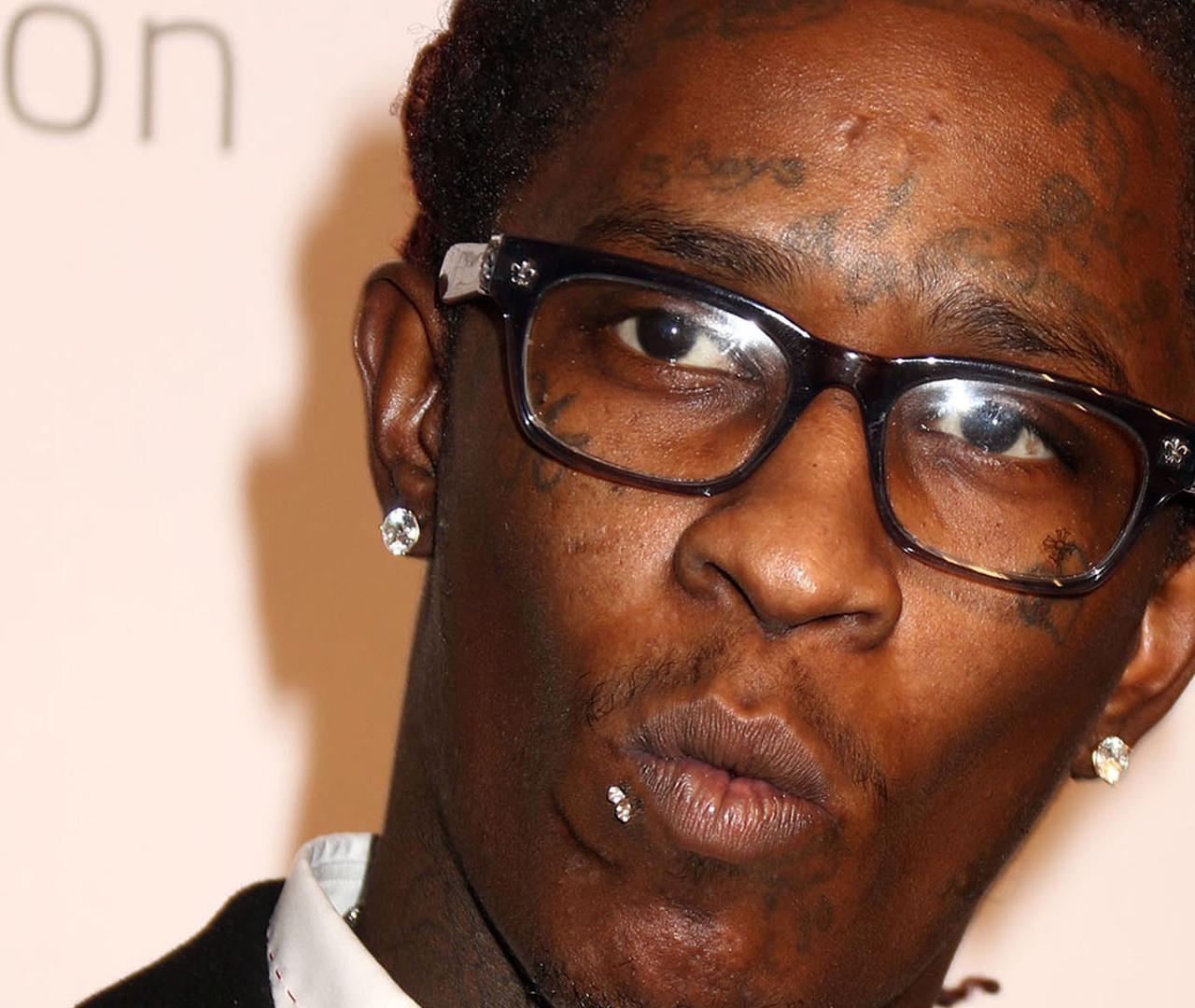 Young Thug face tattoos