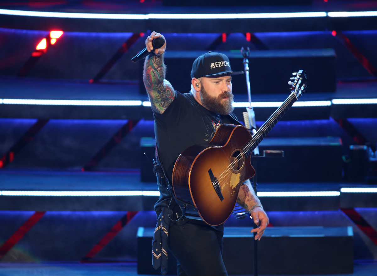 Zac Brown stage tattoos